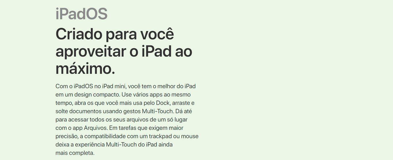 iPad mini 5 Apple, Tela Retina, 64GB, Cinza Espacial, Wi-Fi - MUQW2BZ/A